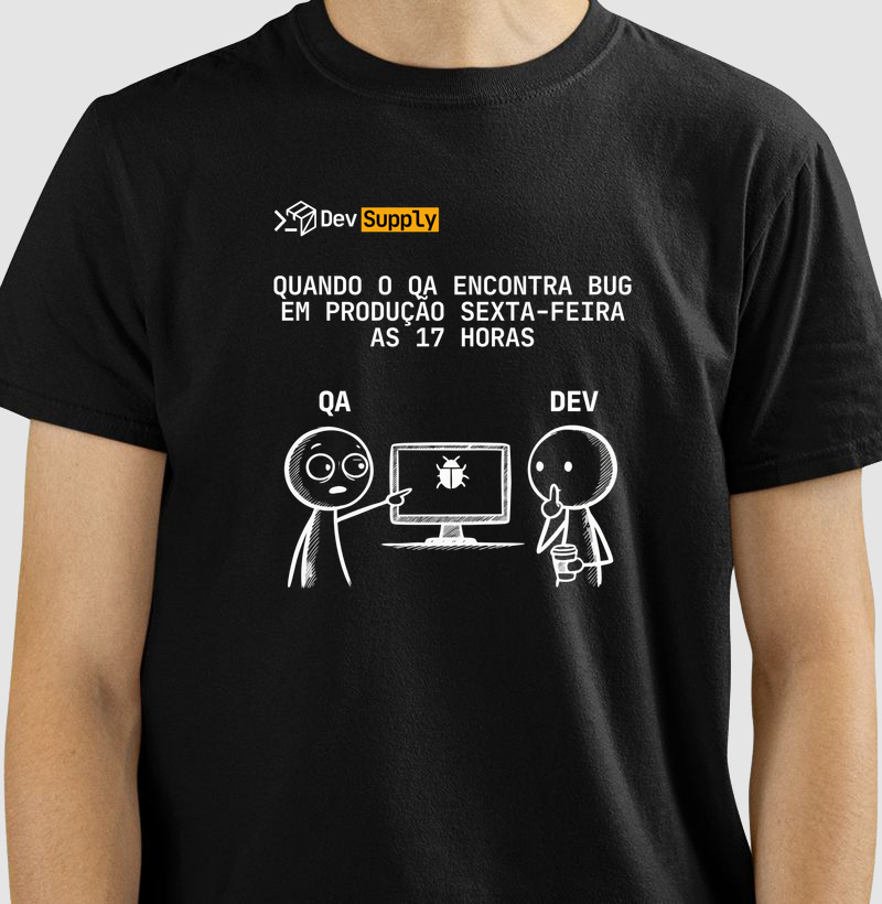 Camiseta "Bug de Segunda"