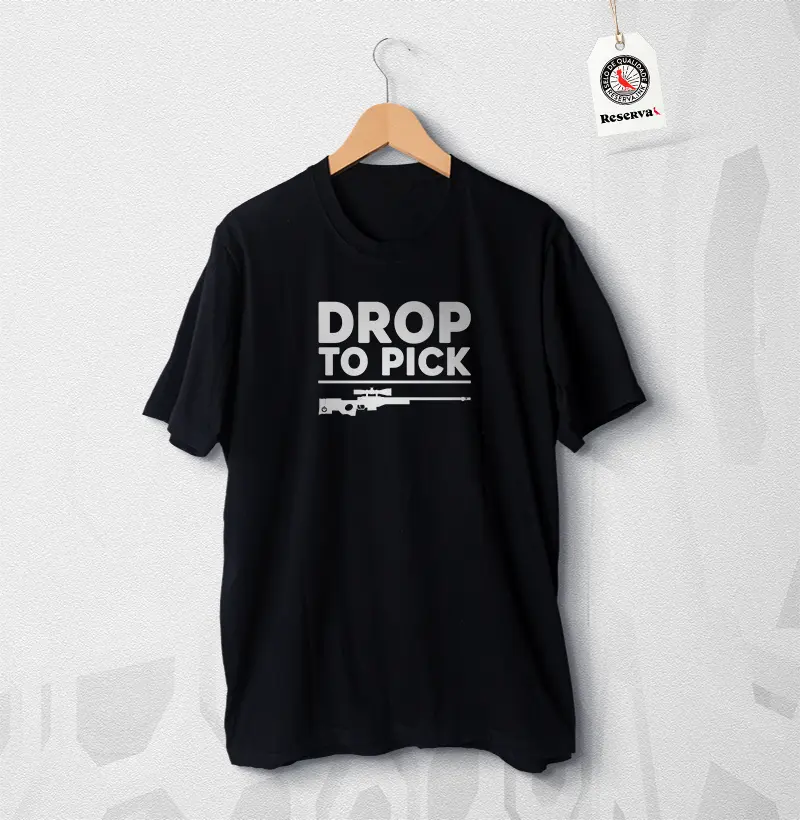 CAMISETA DROP TO PICK