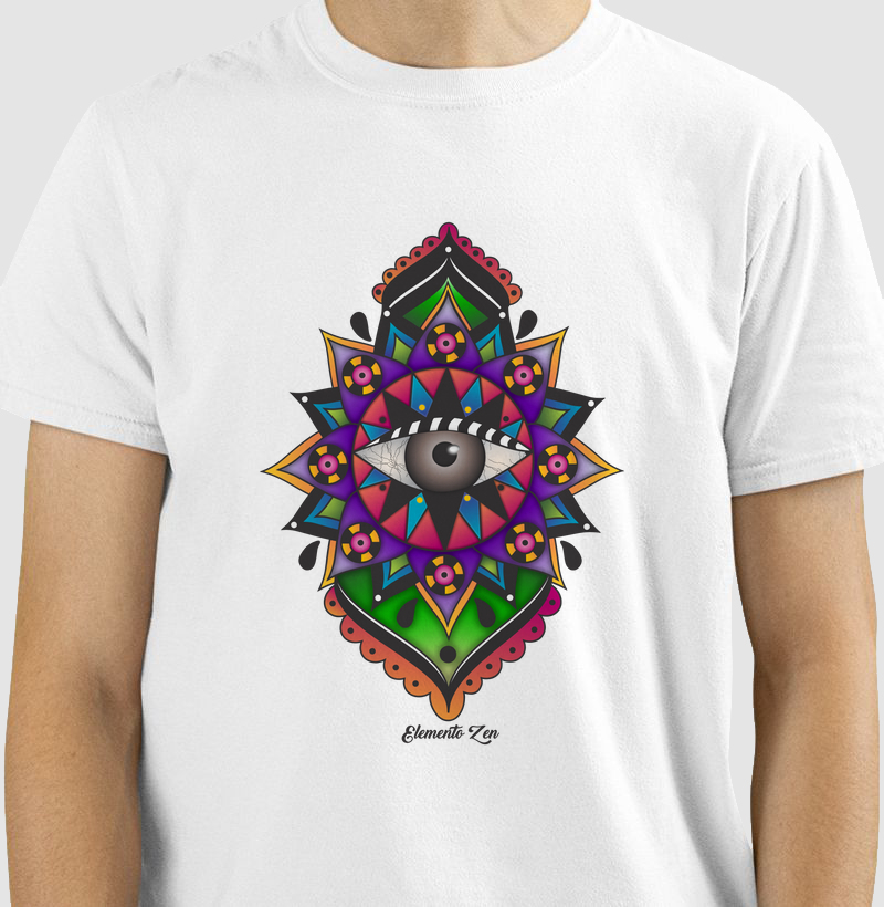 Camiseta Elemento Zen Mandala