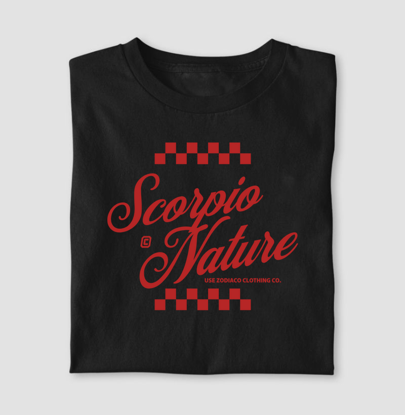 Camiseta Signos ESCORPIÃO - SCORPIO NATURE
