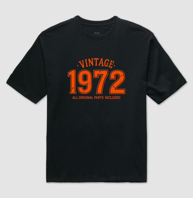 Vintage oversized 