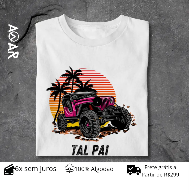 Camiseta Jeep Off Road Tal Pai