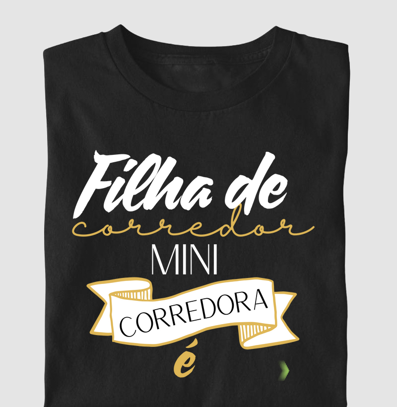 Filha de Corredor Mini Corredora é
