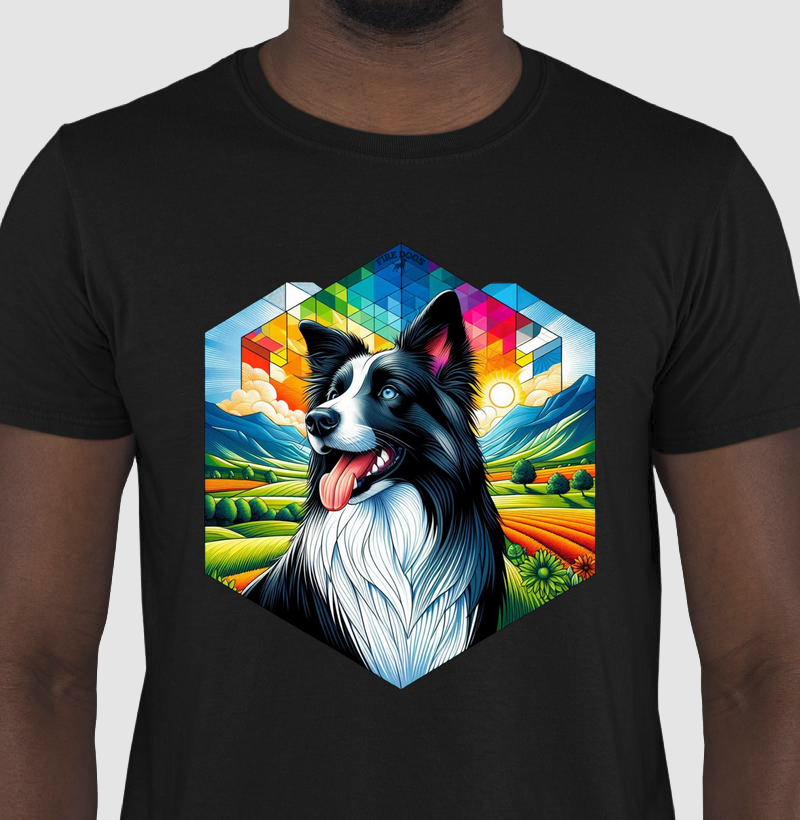 Border Collie Colorful