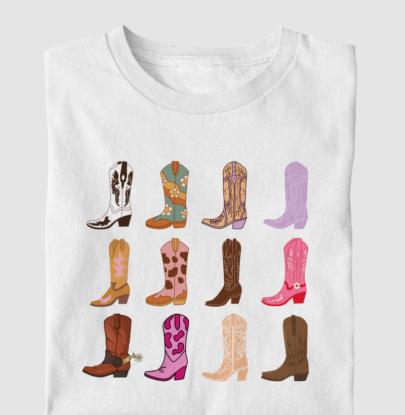 Camiseta botas