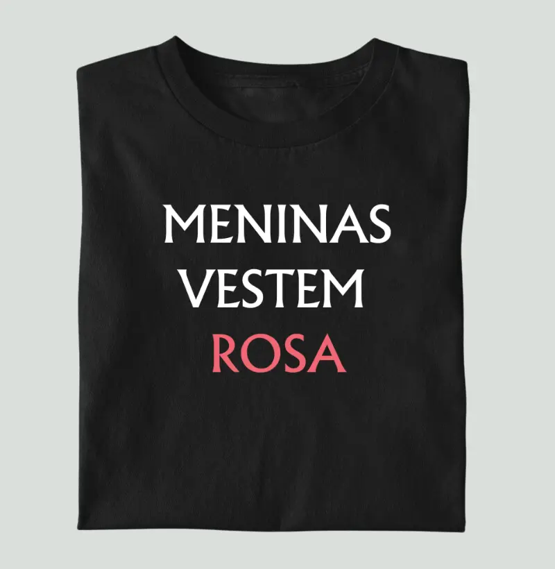 Meninas Vestem Rosa