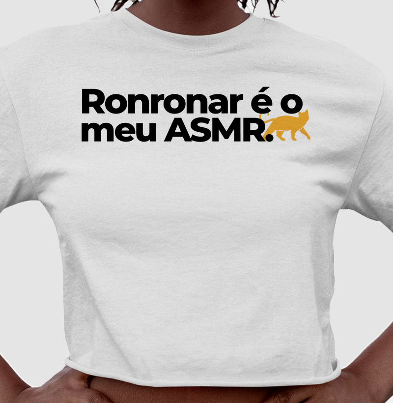 Ronronar é o meu ASMR.