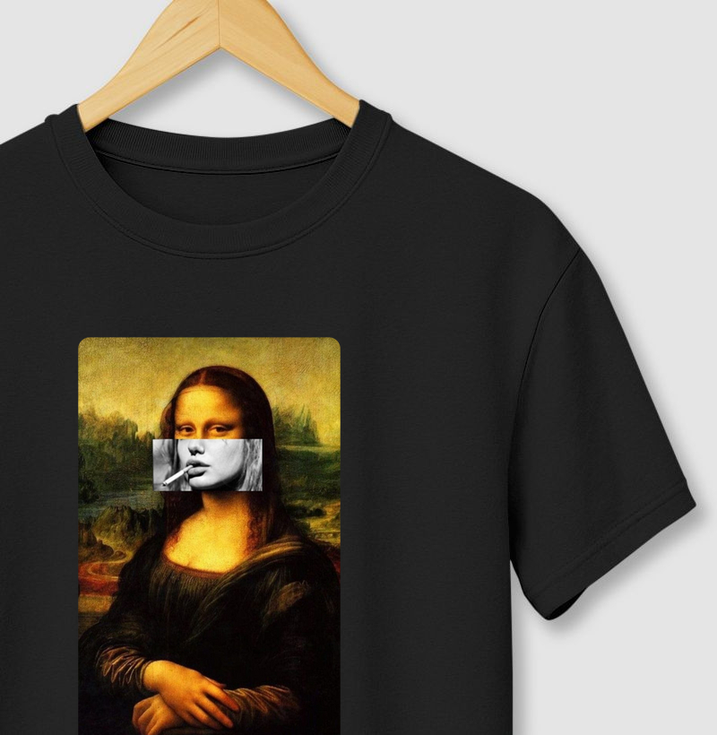 Camiseta Mona Lisa Meme