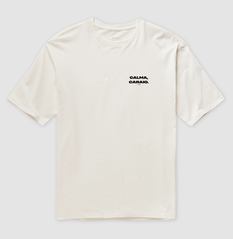 Camiseta Academia Calma Caraio