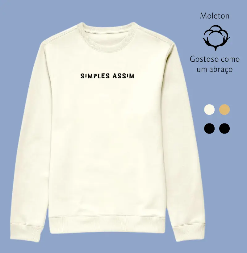 Simples Bold (Moletom)