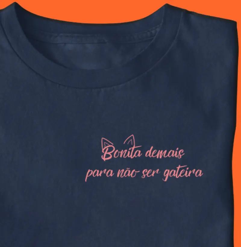 Gateira bonita demais - tons escuros