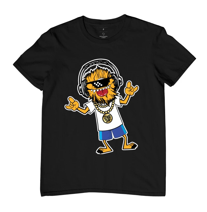 Camiseta Gamer Monstro Vida Loka