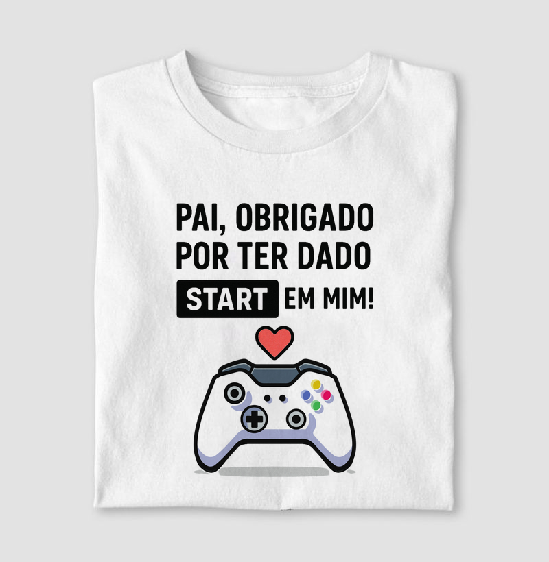 Pai obrigado por ter dado start em mim