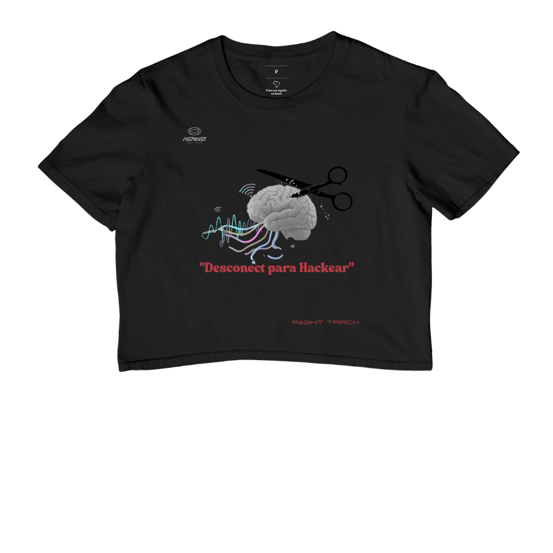 Camiseta Desconecte para Hackear