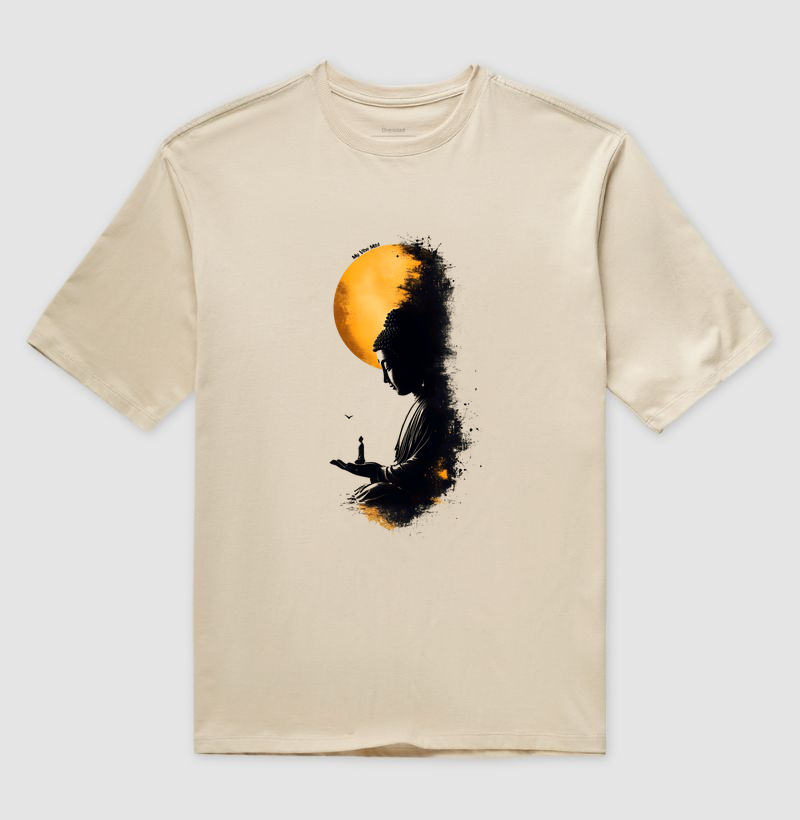 Camiseta Oversized - Você Não Está Sozinho