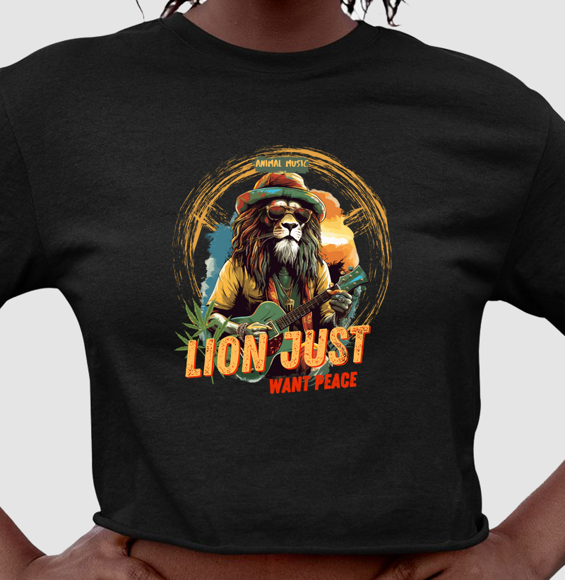 Cropped Lion Just