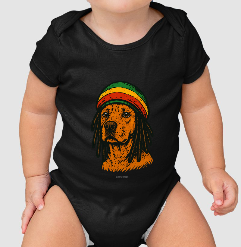 Body Infantil BR00117 Caramelo Roots