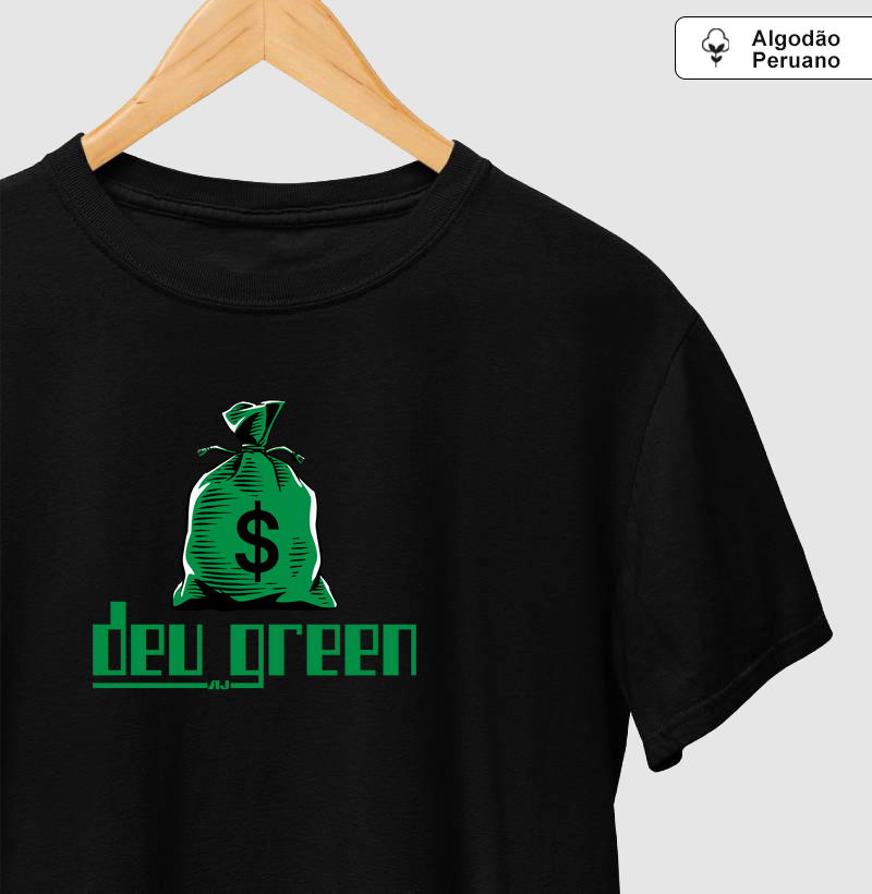 Deu Green Saco de Dinheiro