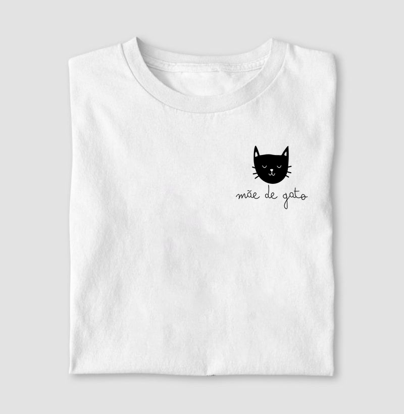 Mãe de gato minimalista