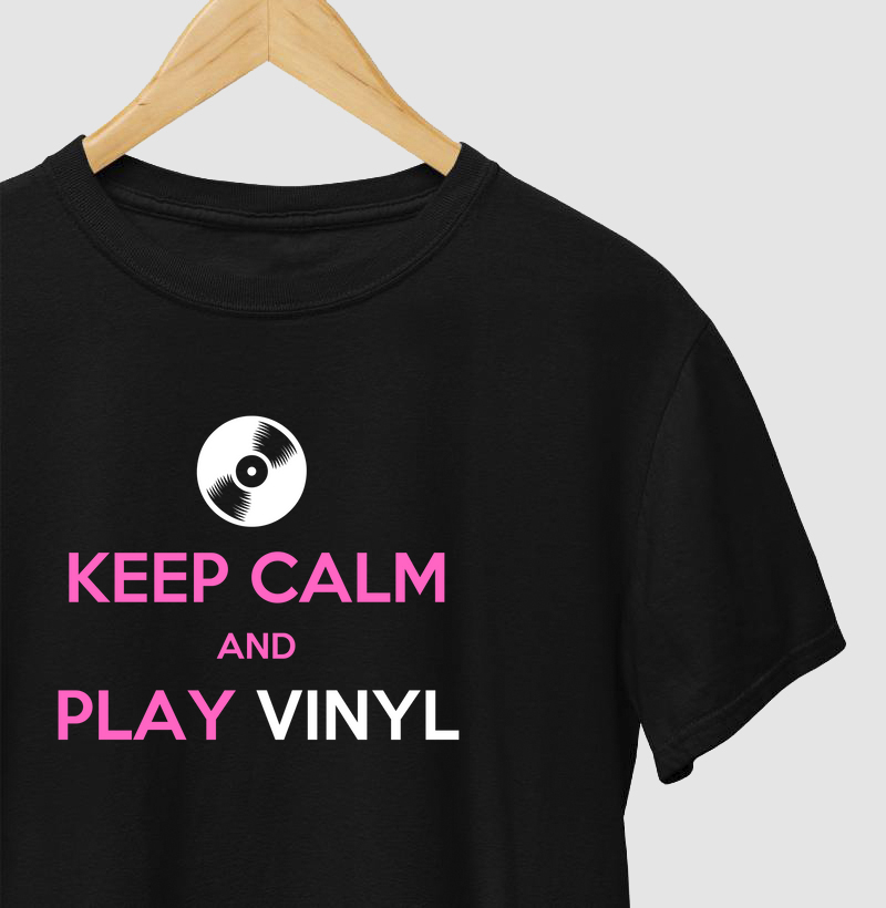KEEP CALM AND PLAY VINYL - ROSA