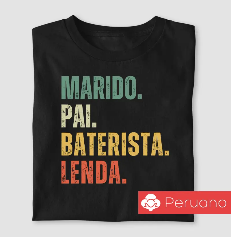 Marido. Pai. Baterista. Lenda.