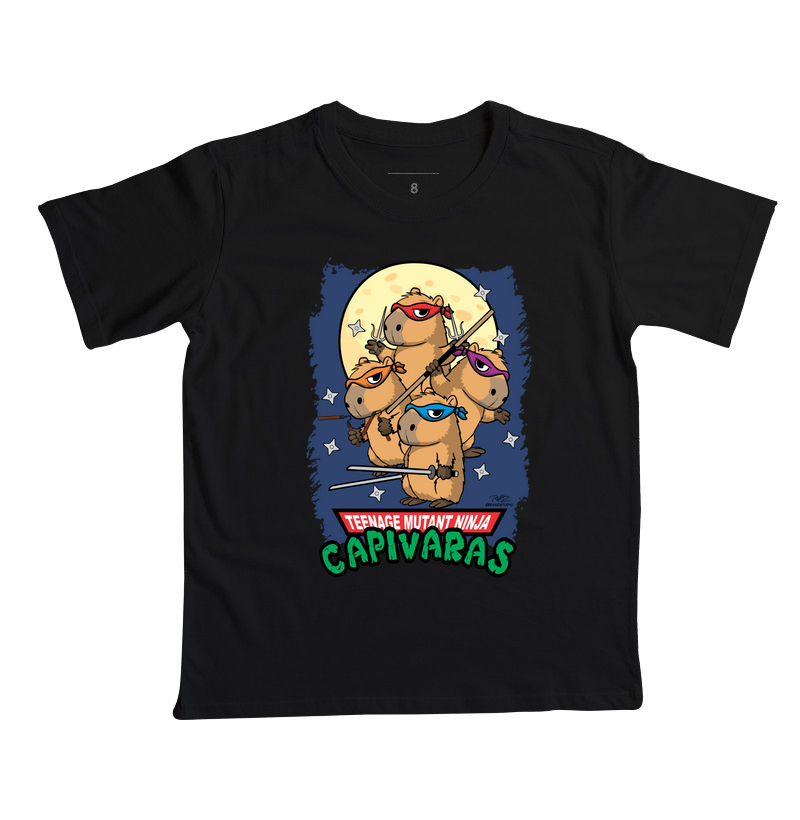 Camiseta Capivaras Ninja