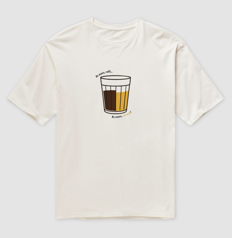 Camiseta Café & Cerveja