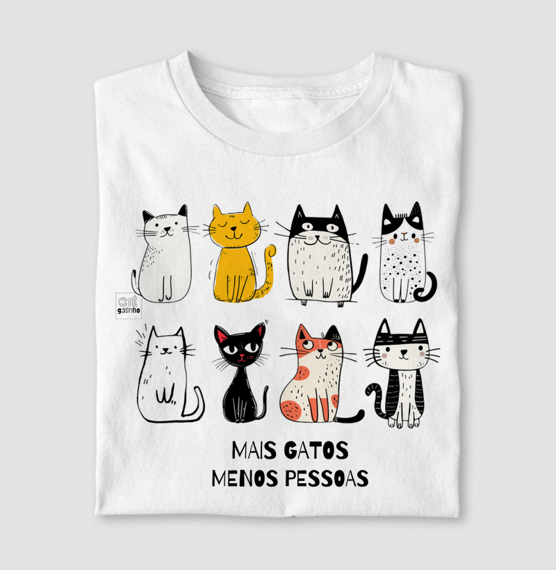 Mais Gatos Menos Pessoas