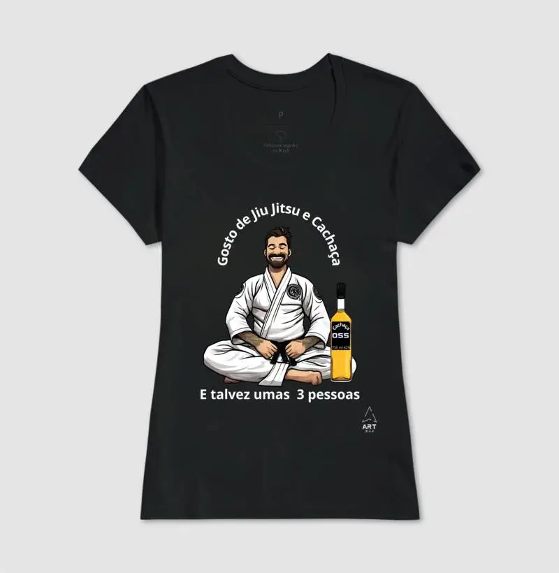 Gosto de Jiu jitsu e Cachaça e talvez umas 3 pessoas