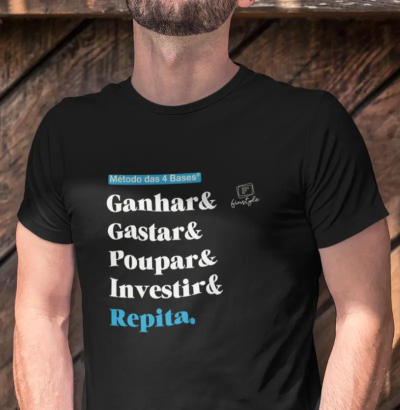 Método das 4 Bases: Ganhar & Gastar & Poupar & Investir & Repita