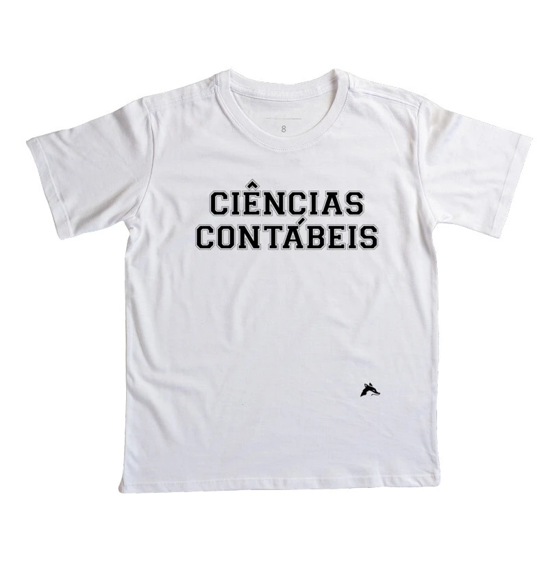 Camiseta Infantil Ciências Contábeis Classic