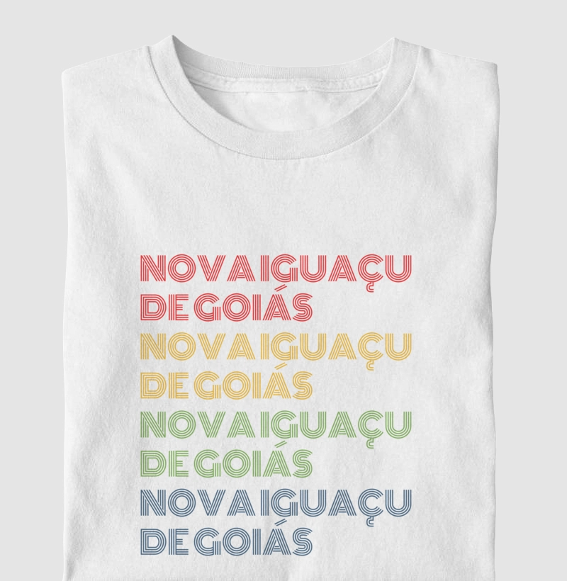 Nova Iguaçu de Goiás Letreiro Retrô