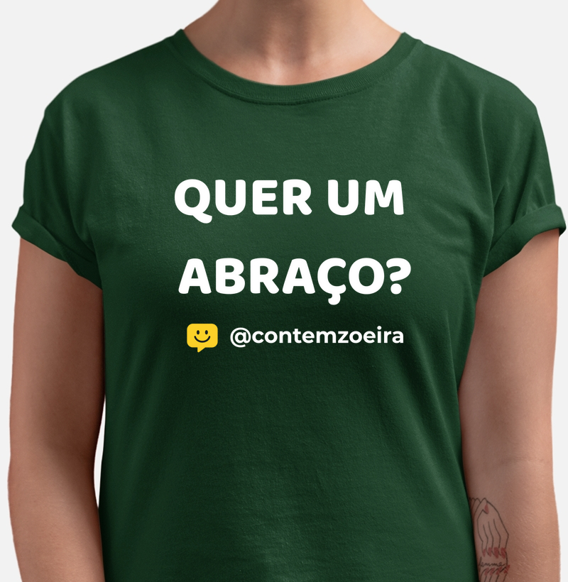 Quer um abraço?