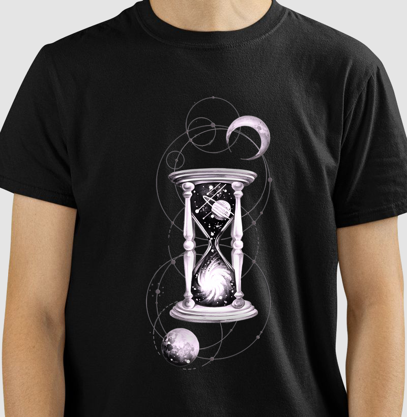 Hourglass orbit space and time