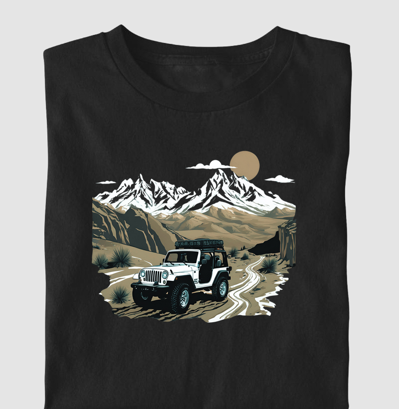 Jipe Overland no Deserto
