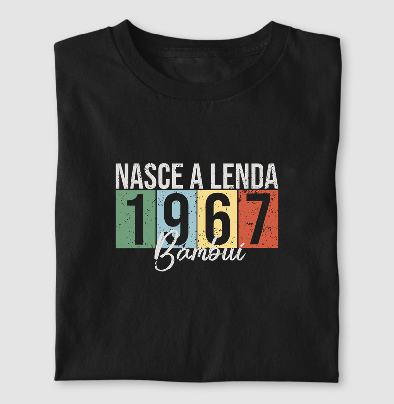 Nasce a Lenda. 1967 Bambuí | Para personalizar 👉ANTES DA COMPRA👈 chame no WhatsApp