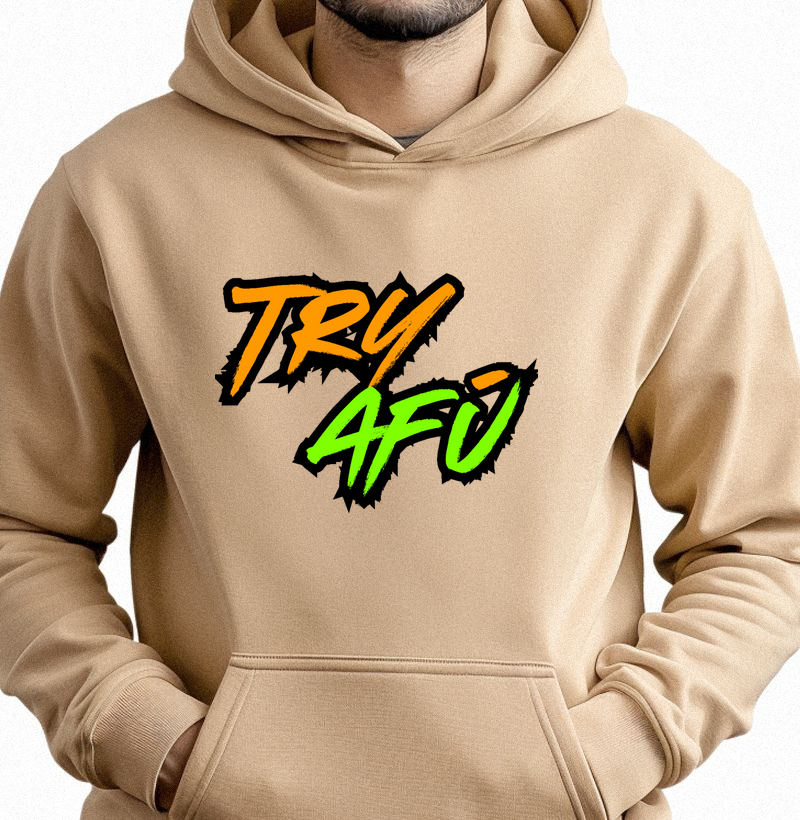 🔥🚀 Hoodie Slim Try Afú – O moletom canguru da TRY AFÚ Com Estampa Minimalista no Peito –  Discrição Sem Deixar de Representar a Cultura  Das ruas! 🔥🚀