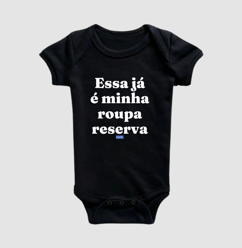 Essa já é minha roupa reserva