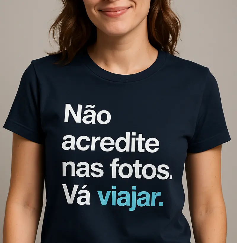 Não acredite nas fotos