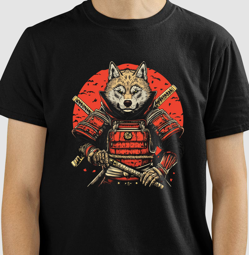 Camiseta  Dog Samurai 