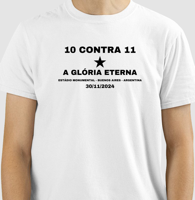 CAMISA GLÓRIA ETERNA BRANCA
