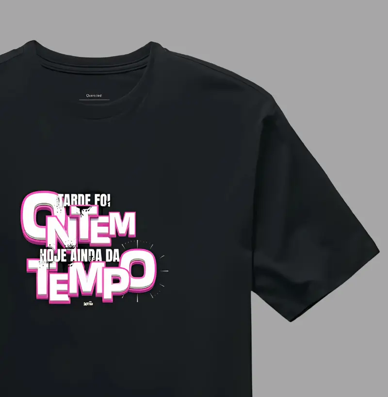 Tarde foi ontem, hoje ainda dá tempo