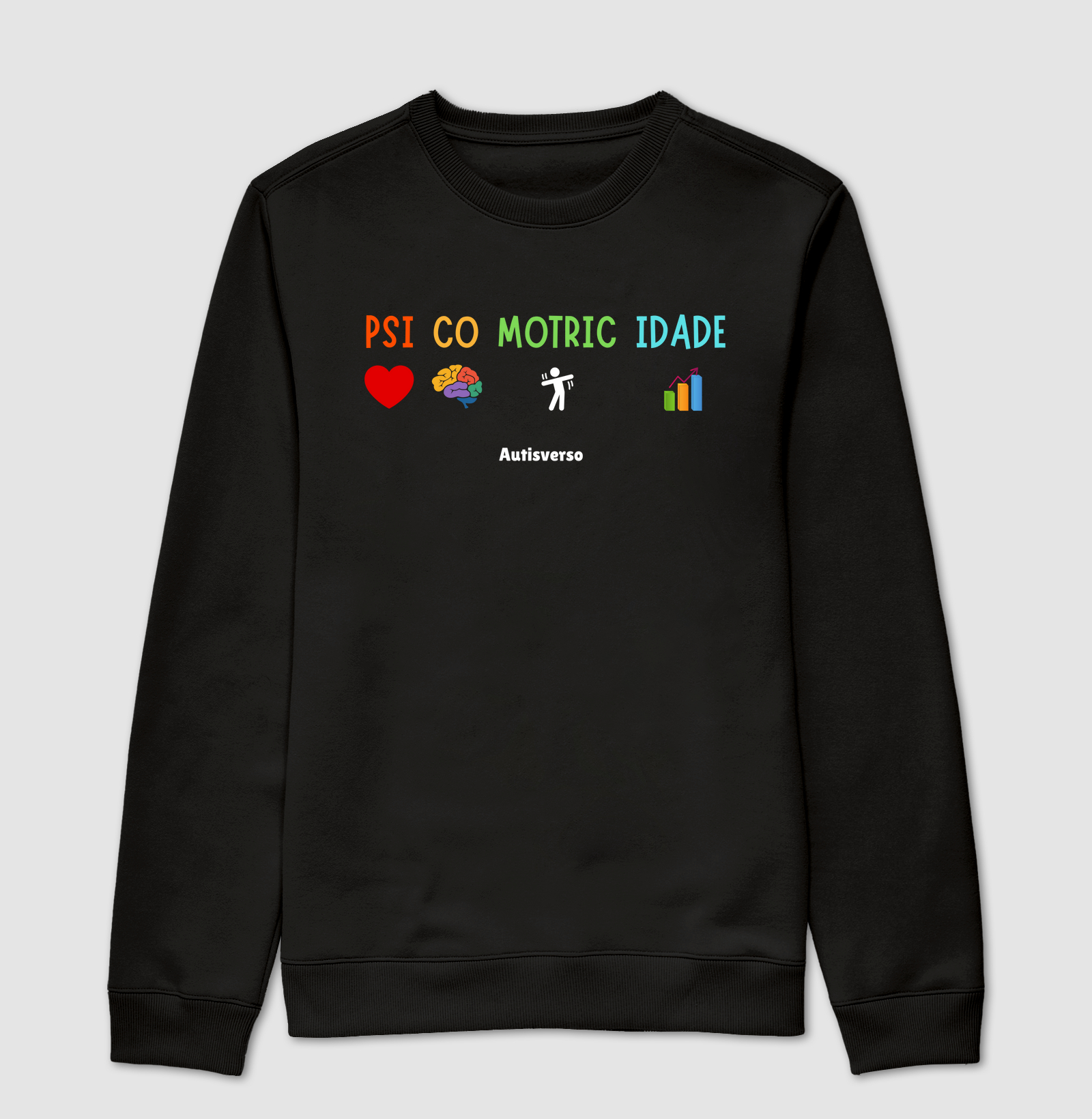 Moletom PSI.CO.MOTRIC.IDADE