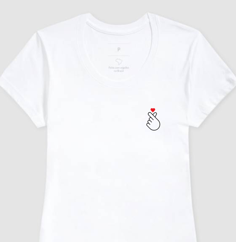 Camiseta Amor Coreia