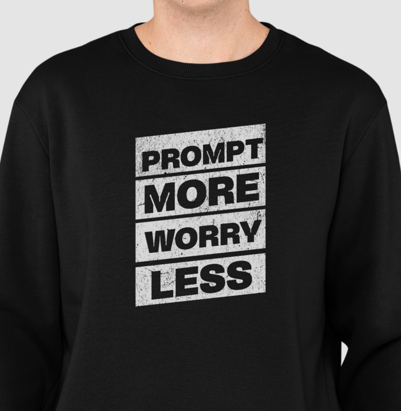 Rotina "Prompt More Worry Less"