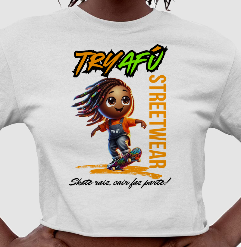 🔥🛹 CROPPED TRY AFÚ – SKATE RAIZ: CAIR FAZ PARTE! 🔥 CROPPED TRY AFÚ – SKATE RAIZ: CAIR FAZ PARTE! 🛹💥