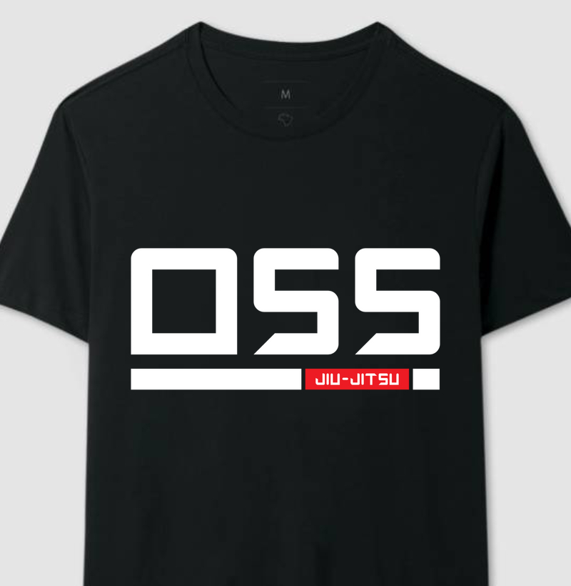 Camiseta OSS Jiu Jitsu - Qualidade Reserva