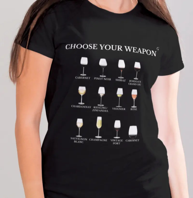 Camiseta Feminina Choose your Weapon