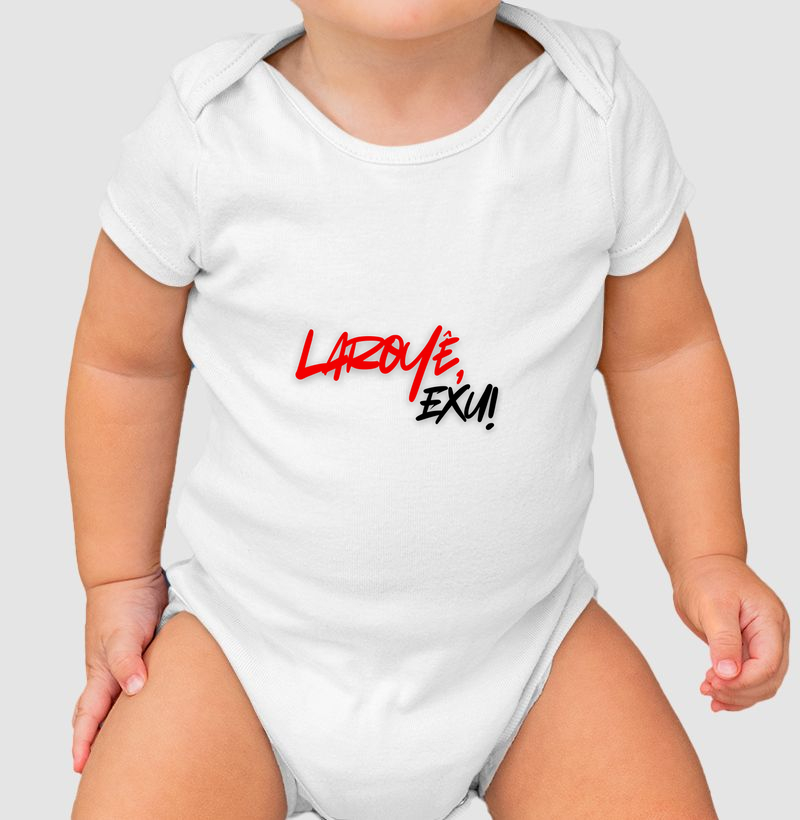 Exu - Saudação - Body Branco
