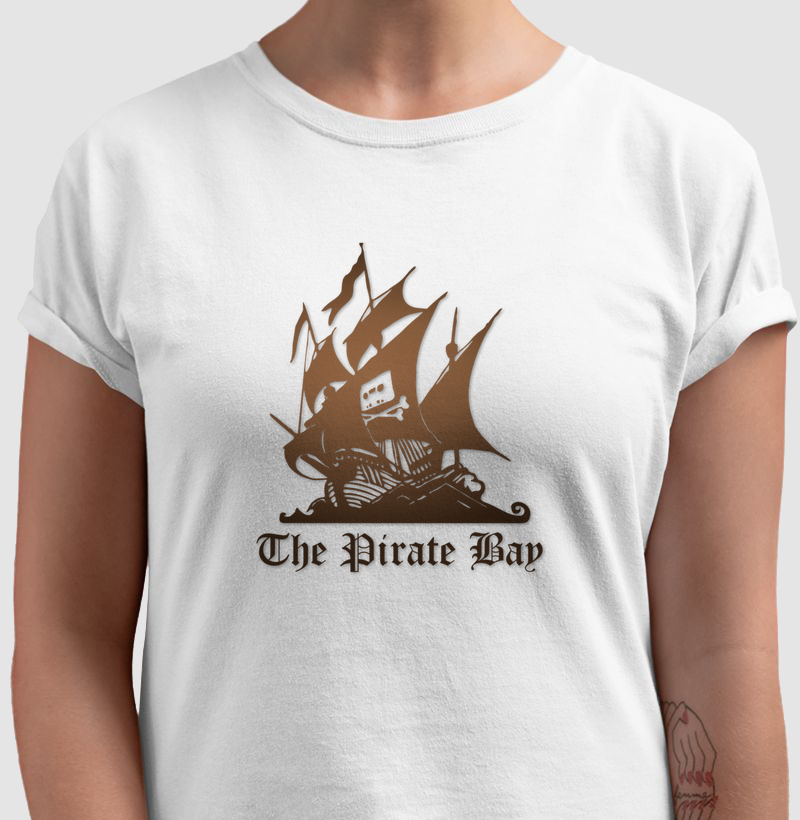 The Pirate Bay Origem -  - Camiseta Adulto